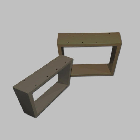 ( 1 pata ) tubo 7x2 cm color Negro - Welderfire