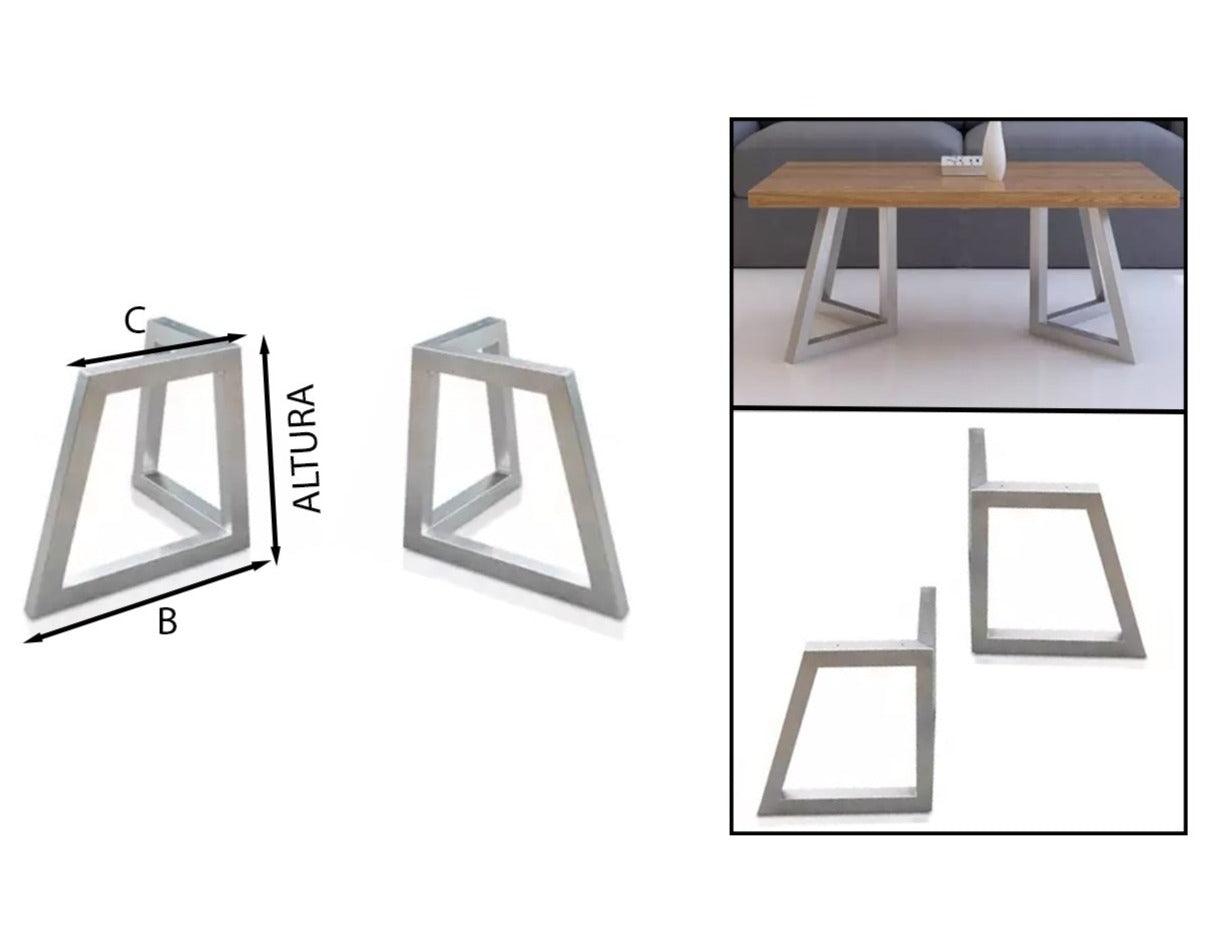 2UND. Patas Para Mesa Acero Personalizables - Welderfire