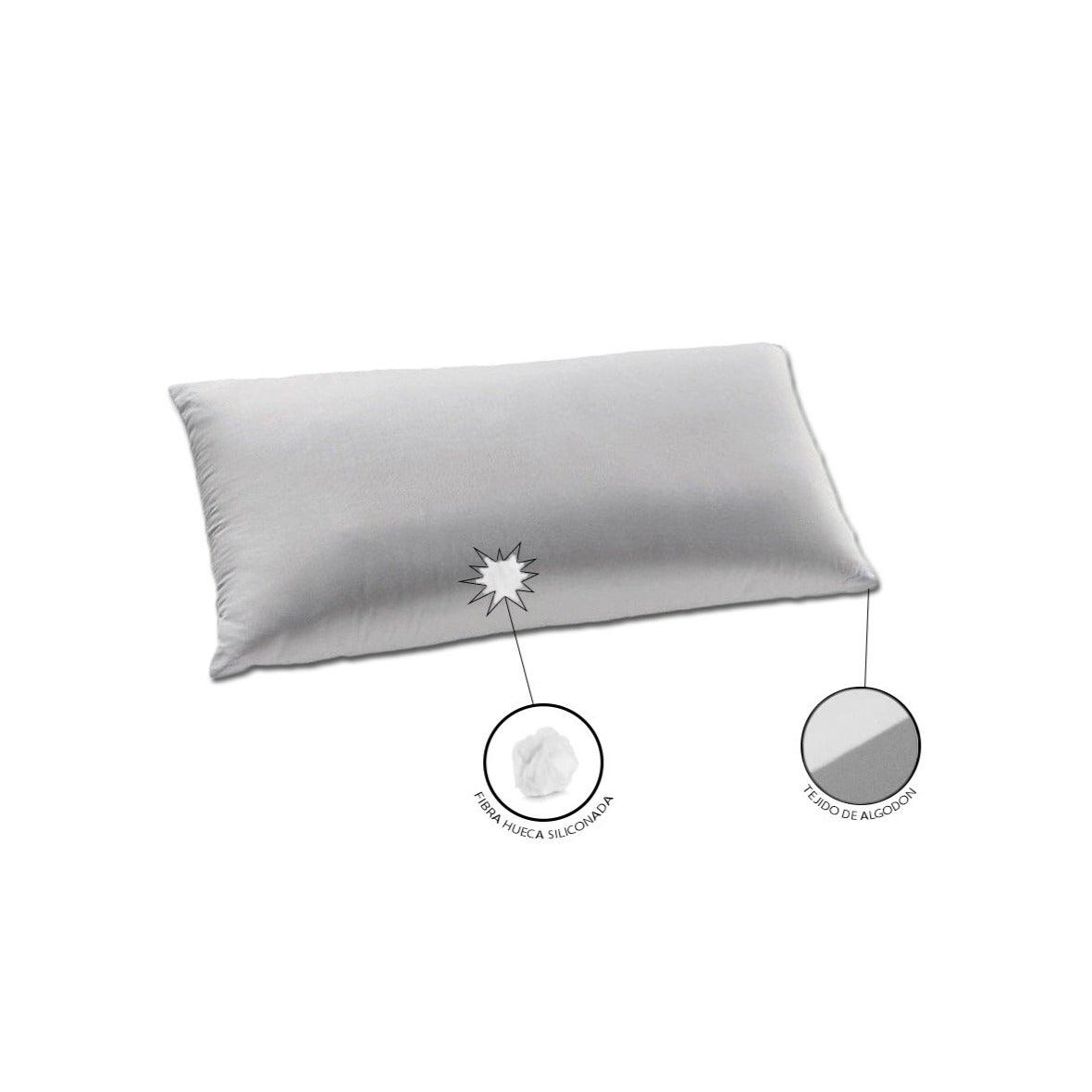 Almohada de fibra ahuecada algodon