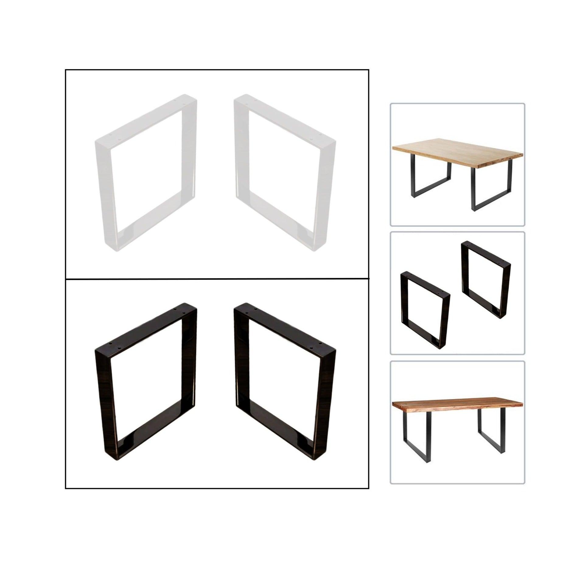 2und. Patas mesa pletina acero 40mm - Welderfire