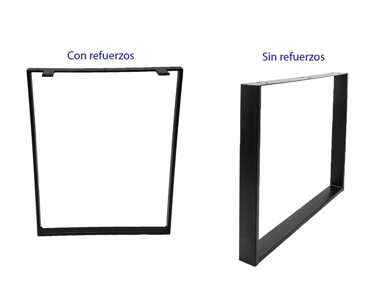 2und. Patas Para Mesa a medida Tubo de ( 4cm x 2cm ) - Welderfire