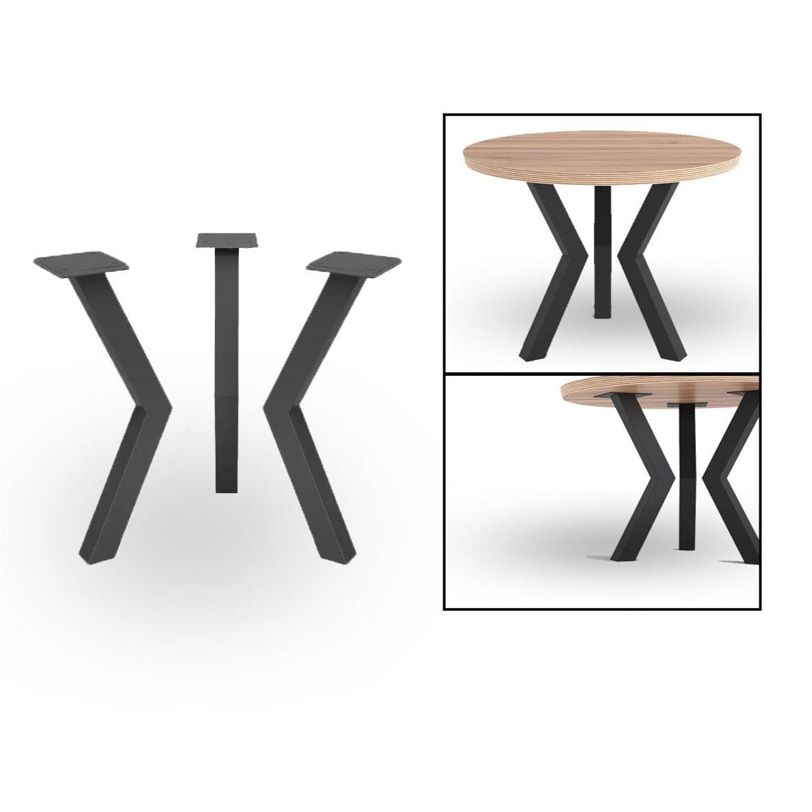 3 patas mesa moderna