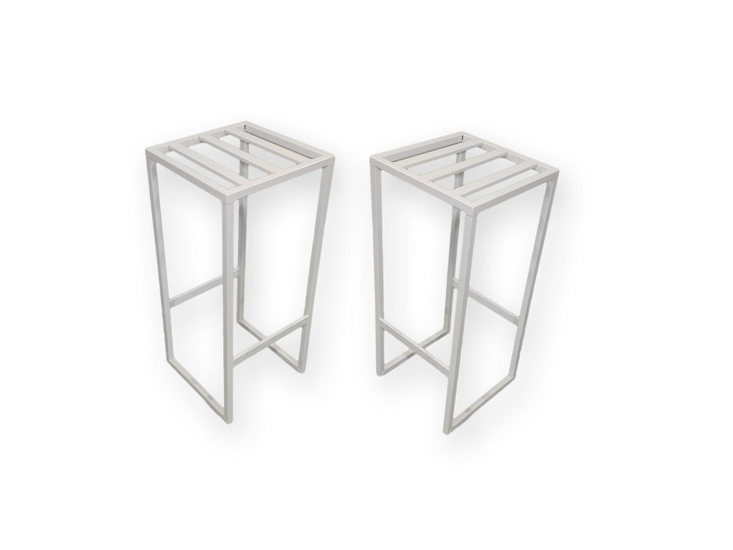 2 taburetes piscina blancos - Welderfire