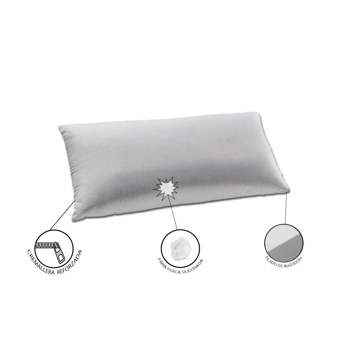 Almohada de fibra algodón blanca de calidad - Welderfire