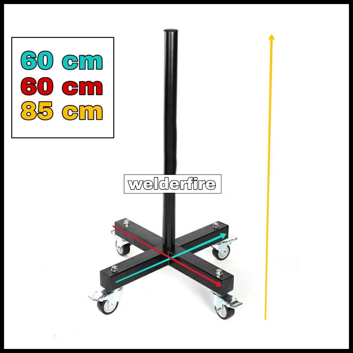 Soporte Almacenaje Con Ruedas Para Discos Pesas - Welderfire