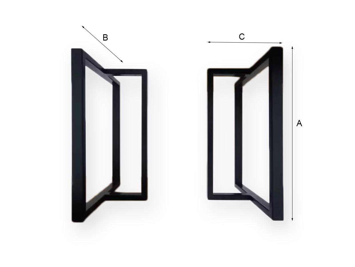 2UND. PATAS NEGRAS PARA MESA A MEDIDA DISEÑO MODERNO - Welderfire