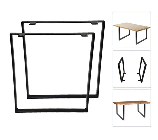 Lote de Patas Para Mesa A Medida Tubo de 3CM X 1CM Reforzadas - Welderfire