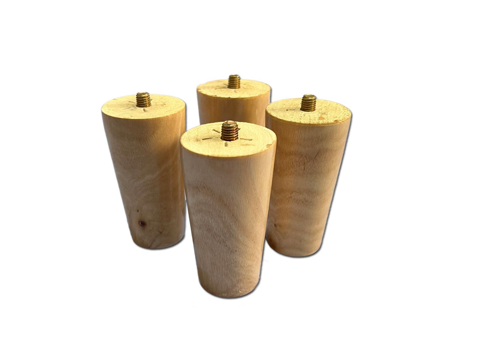 patas sofa 10 cm altura madera