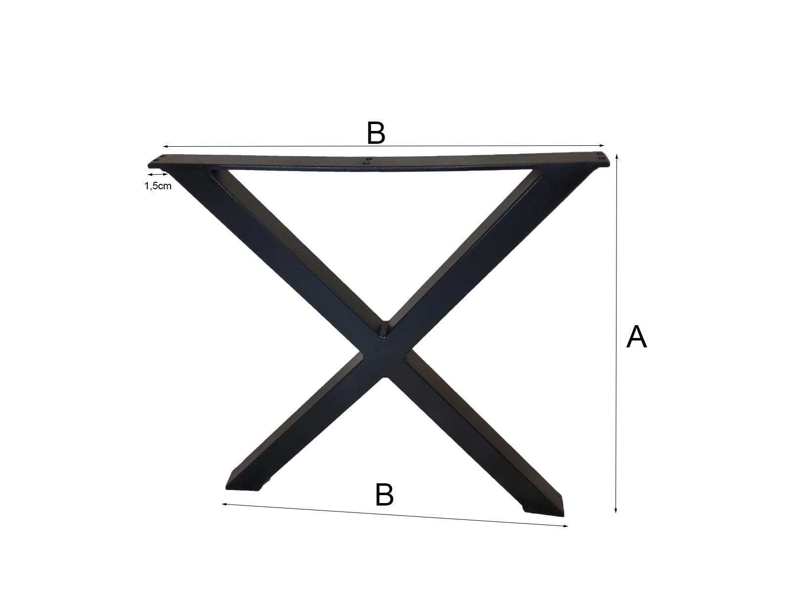 2und. Patas Para Mesa a medida tubo 40x40 mm - Welderfire