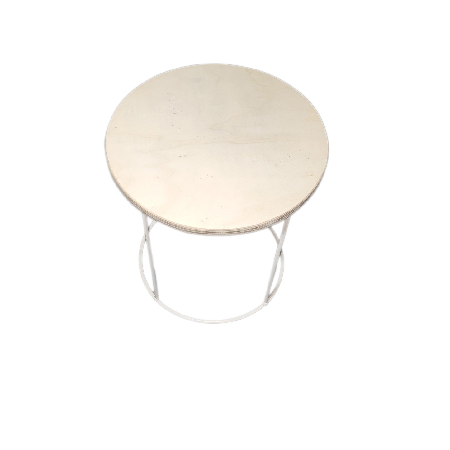 mesilla redonda madera 3 patas - Welderfire