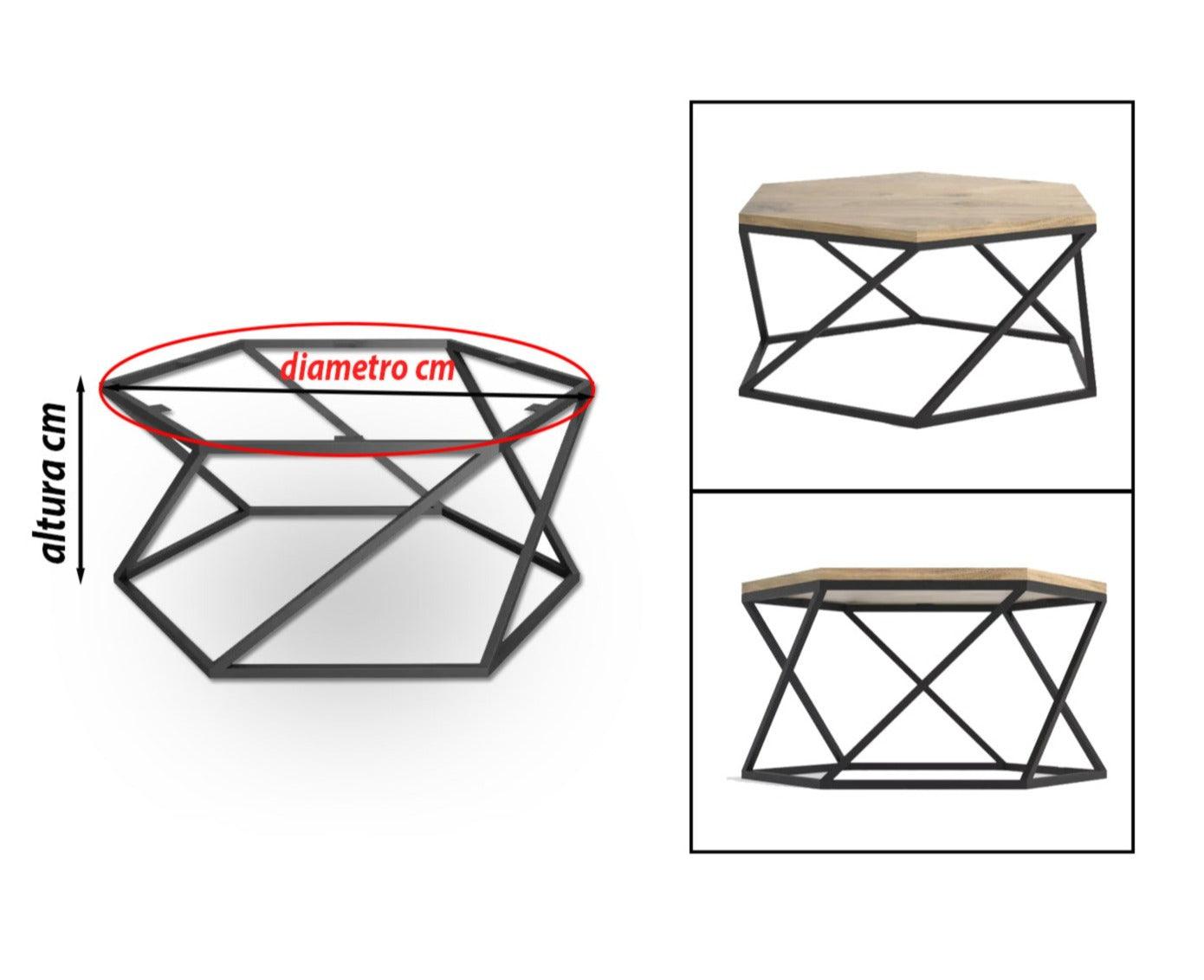 PATAS MESA HEXAGONAL DESIGN - Welderfire