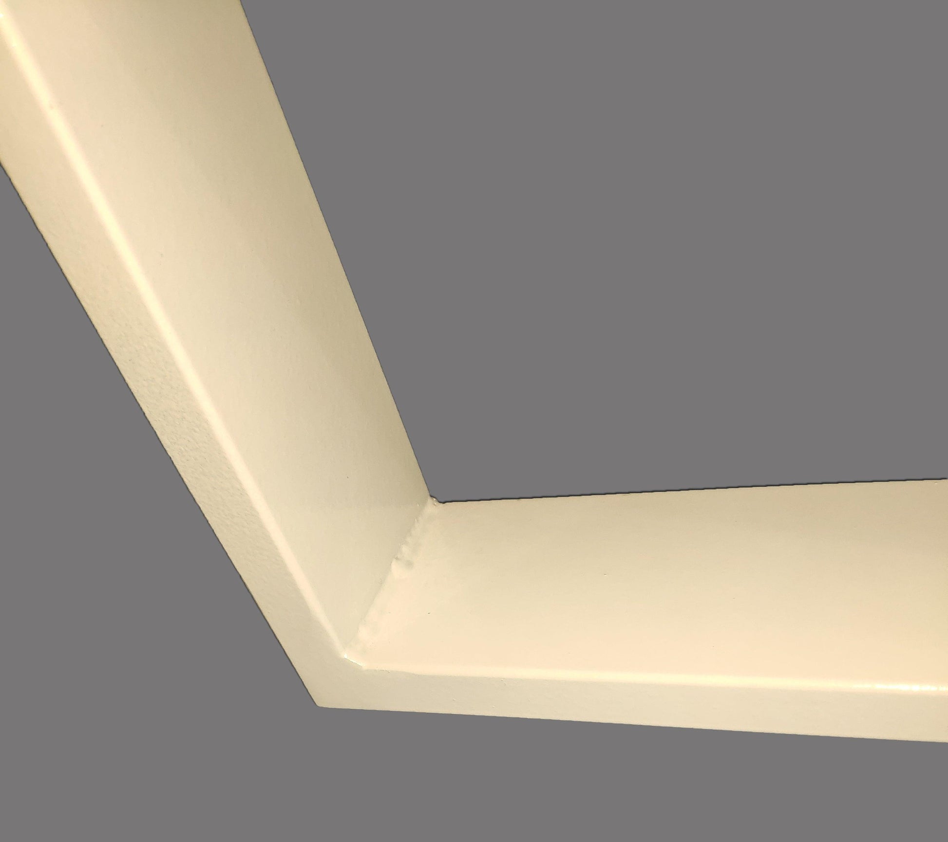 2 Und. PATAS DE TUBO DE 8CM X 2CM Blancas - Welderfire