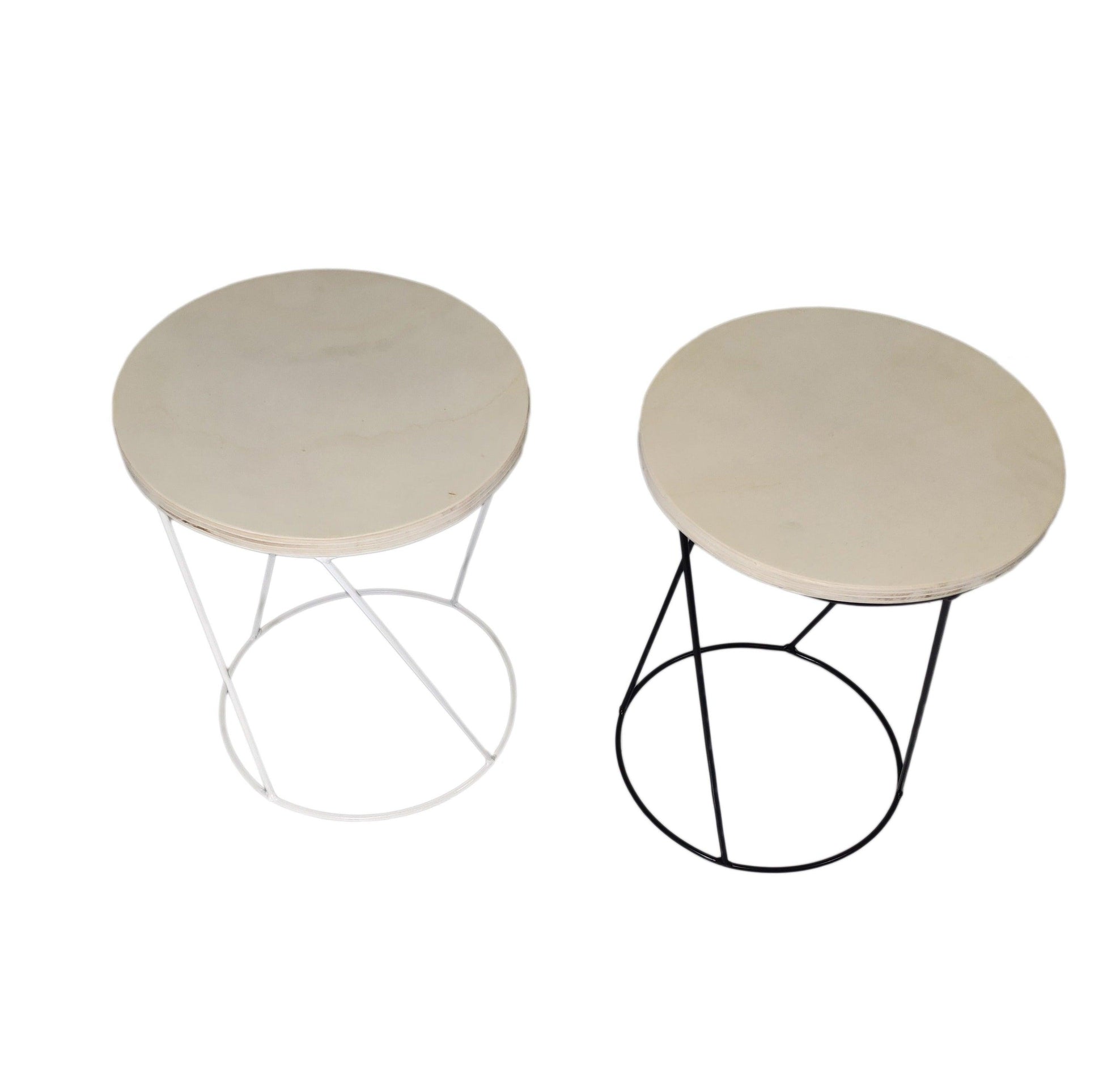 Mesilla diseño redonda madera - Welderfire