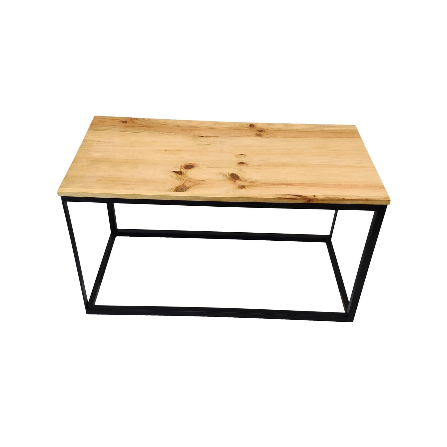 Mesa moderna madera natural de pino - Welderfire