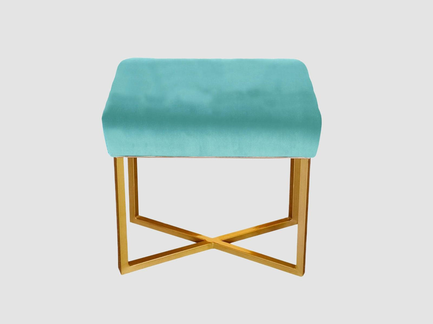 Taburete oro amarillo acolchado de diseño - Welderfire