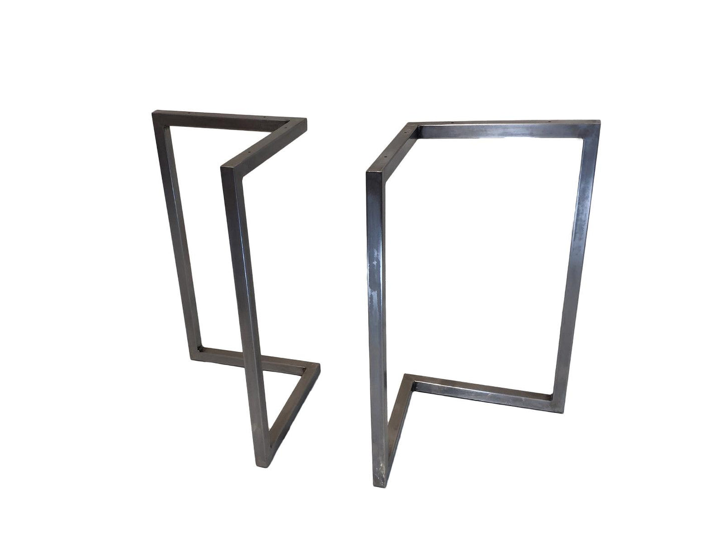2und. Patas Mesa Moderna en V acero lacado. - Welderfire