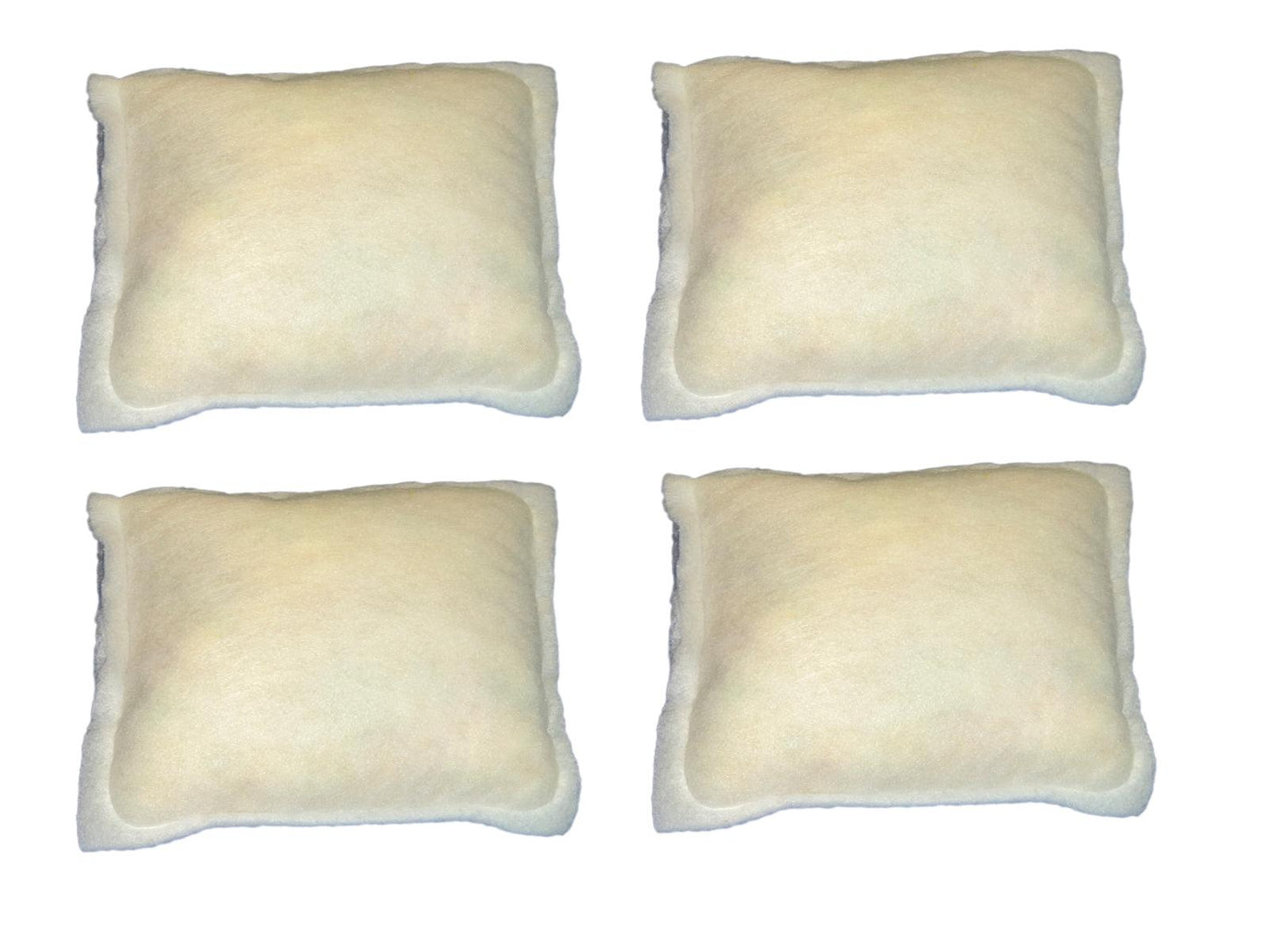 pack 4 cojines esponja triturada relleno welderfire