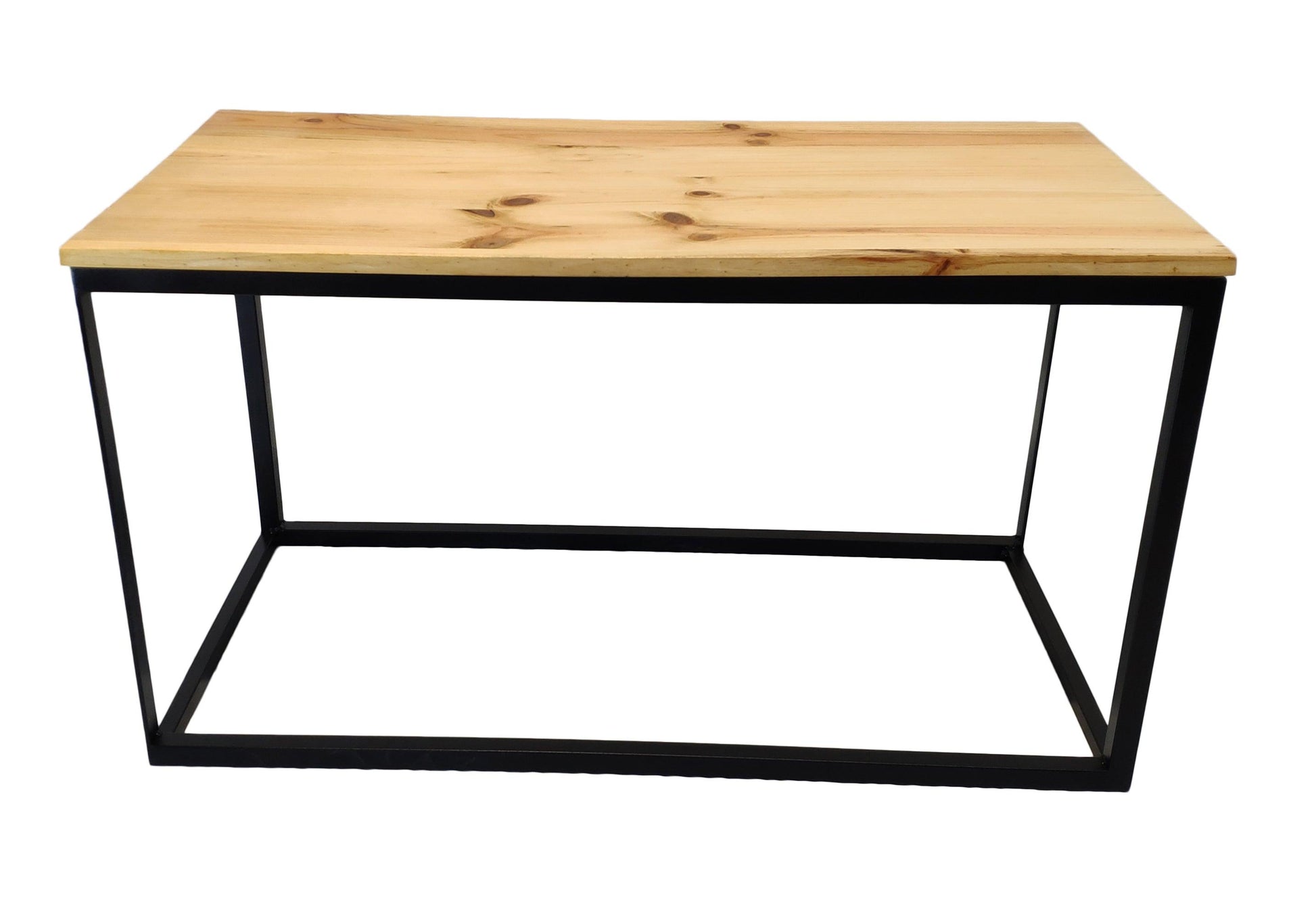 Mesa moderna madera natural de pino - Welderfire
